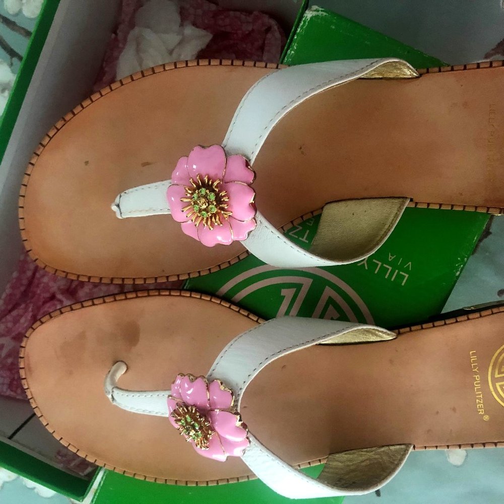 Lily Pulitzer Petal Pushers Sandals